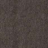 Textile sample, muted gray, dense granular texture with subtle marl effect and uniformly raised elements; even, diffuse lighting.